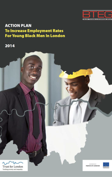 Action Plan to increase employment rates for young Black men in London
